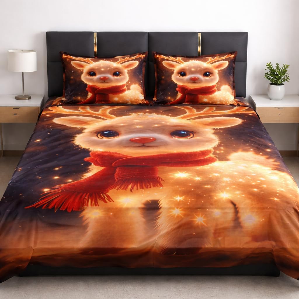 Premium Croche King Bedsheet - 7D Cotton -18