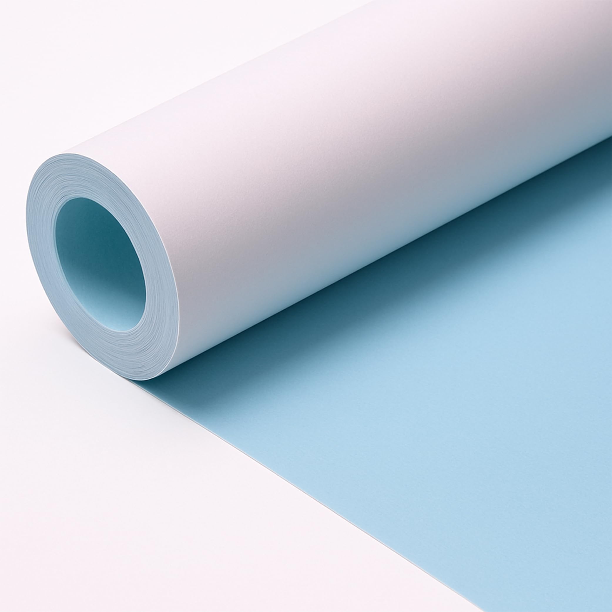 Paper Cutz Sky Blue Poster Paper Roll 76cm X 10M, 100GSM Craft & Drawing Display Paper Roll, Backing Paper for Classroom Walls & Noticeboards for School and Office, Gift Wrapping & Art Projects