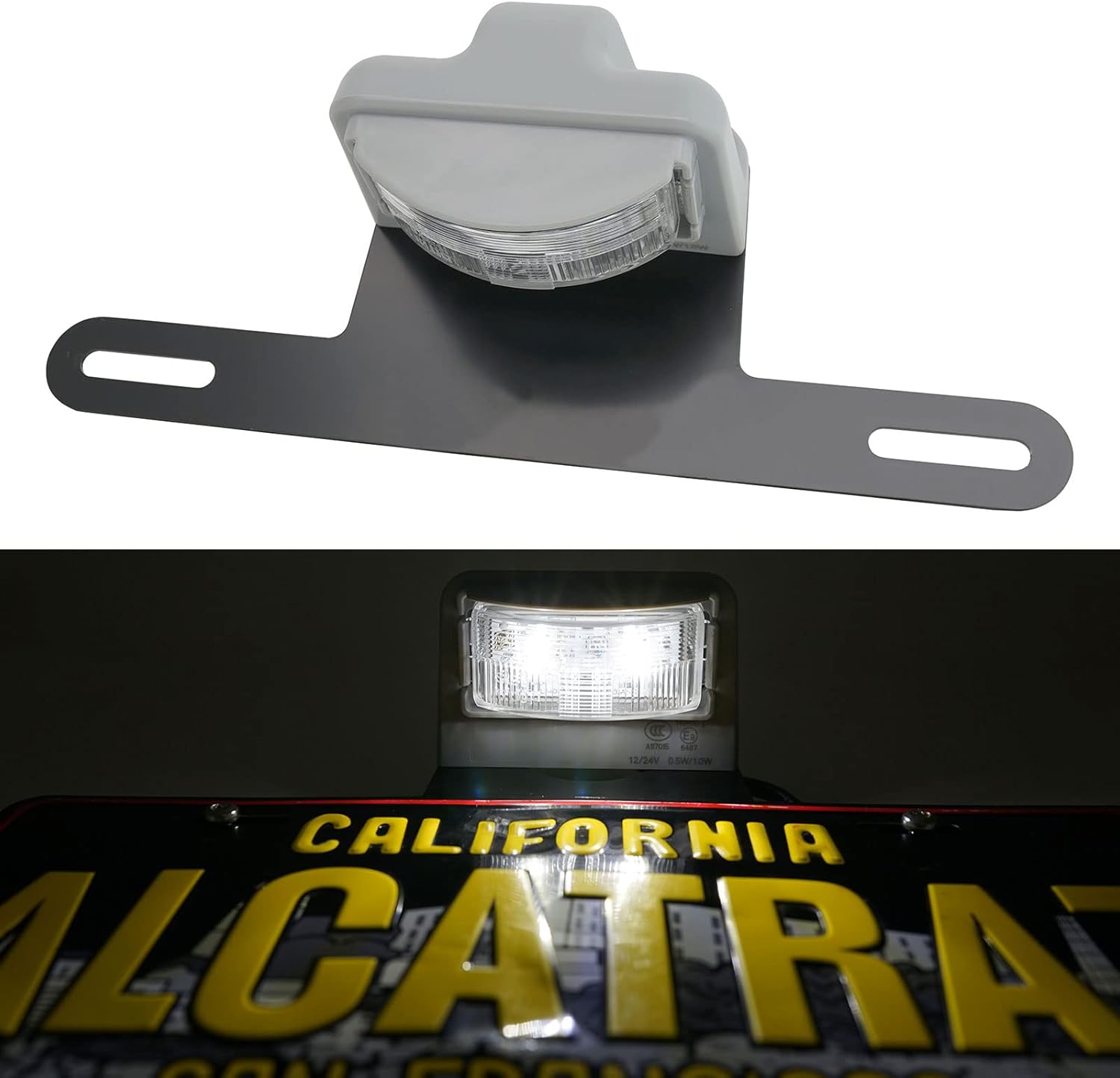 DUNTUO LED License Plate Light for Trailer RV Trucks UTV