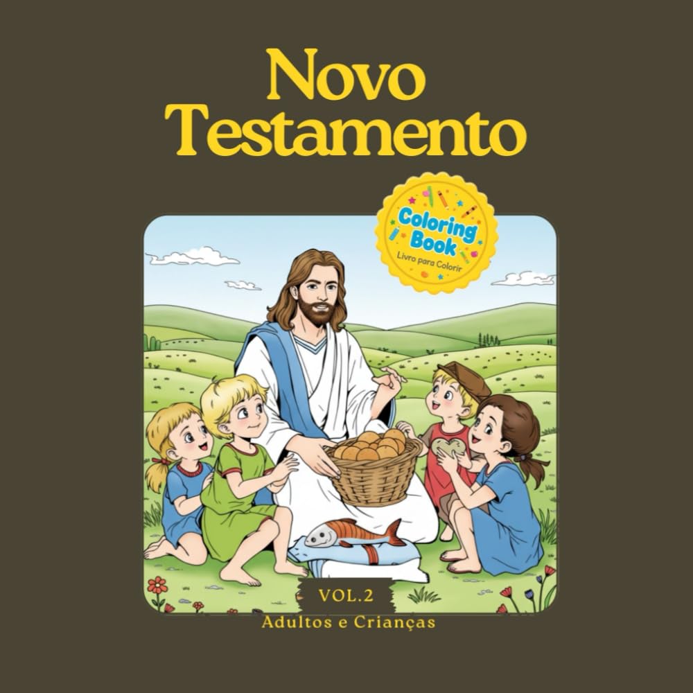 Novo Testamento: Aprenda colorindo