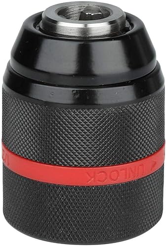 Portabrocas de tipo autoapriete sin llave, portabrocas de 0.079-0.512 in, herramienta de conversión de portabrocas manual de 1/2-20Unf, para muchos