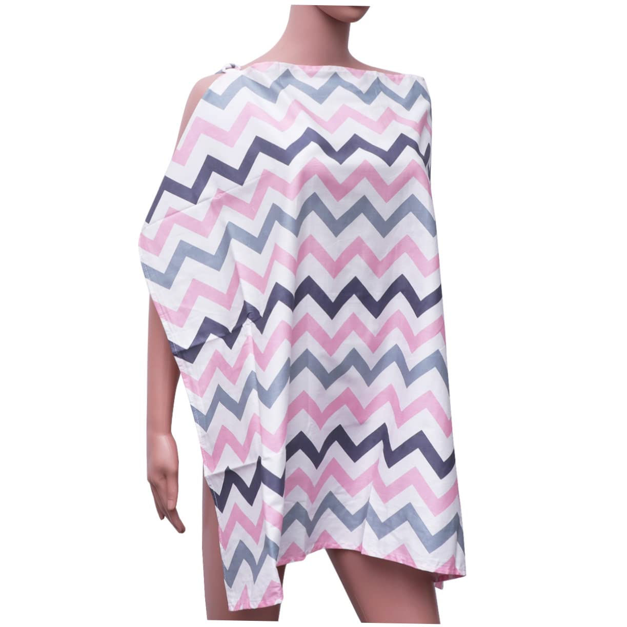 Abaodam 3stücke Cotton Striped Stilltuch Für Unterwegs Vielseitige Stilldecke Atmungsaktives Design Für Und Outdoor-aktivitäten Zufälliger Stil