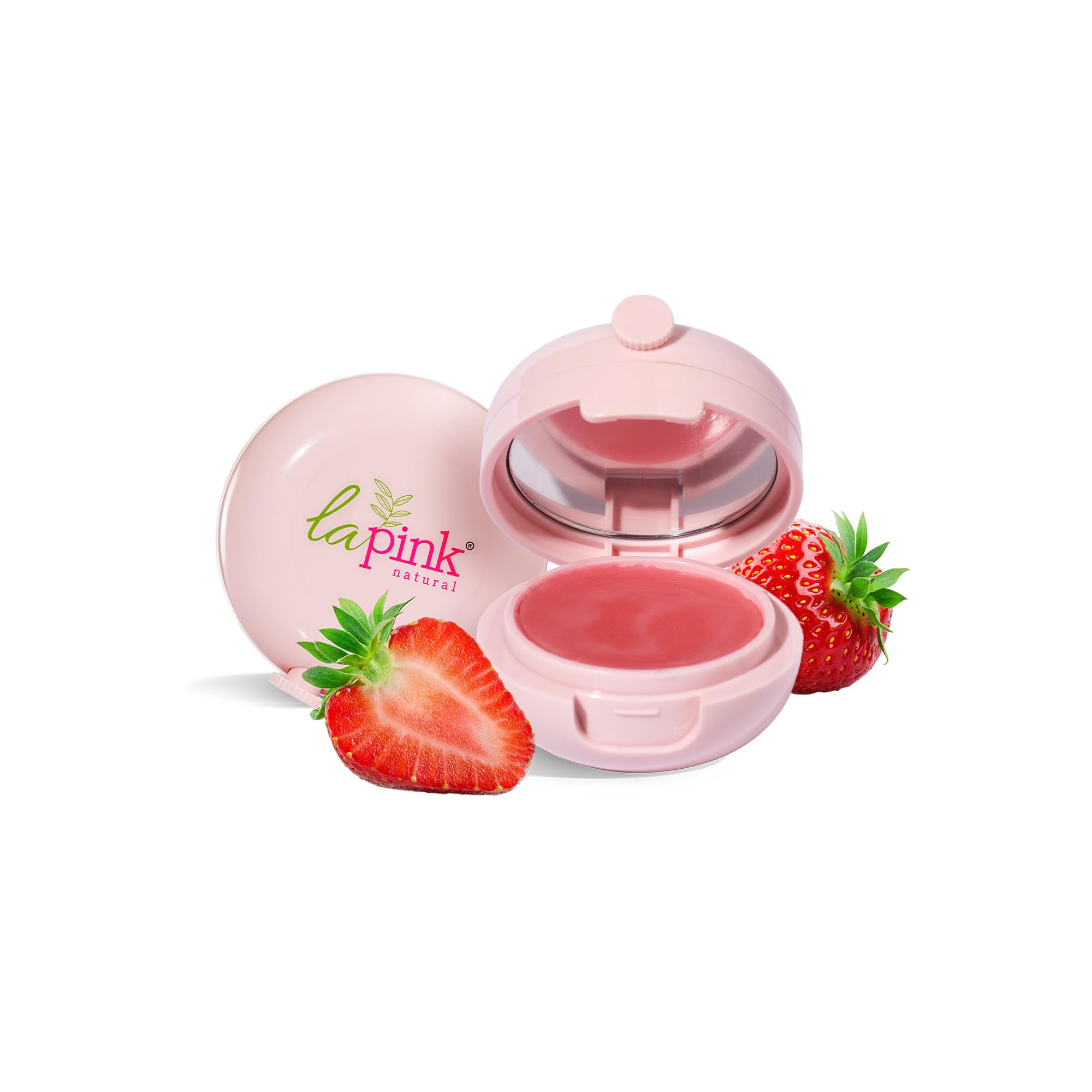 Strawberry Tinted Lip Balm | With Shea & Kokum Butter | Deep Nourishment & Hydration | Soft & Smooth Lips | 100% Microplastic-Free | 15g-image-35