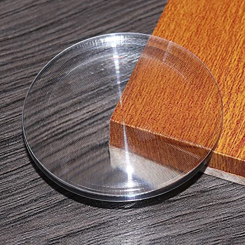 Lente Fresnel D42MM F45MM Muestra 8 Longitudes Focales Luces De Etapa Proyector For Luz LED Ajuste De La Viga Bricolaje Proyector Personalizable (Color : D42mm, Size : F28mm)