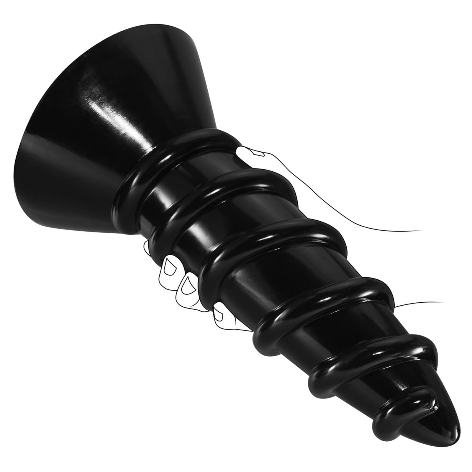 11.41'' X 3.03'' Super grande grueso ancho giro culo enchufe G-punto dildo anal apertura entrenador camilla copa de succión para manos libres adultos juguetes sexuales para hombres avanzados mujeres