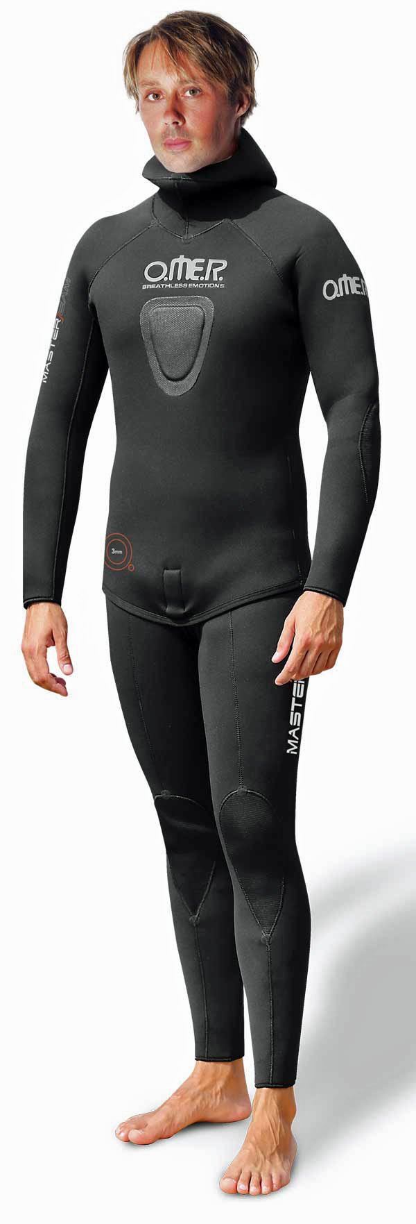 OMER Adulto Nero 3 Millimetri Unisex Immersione
