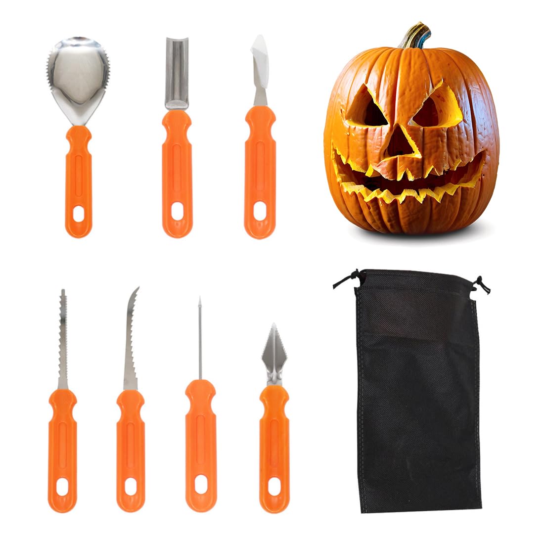 Kit de Sculpture de Citrouille Halloween