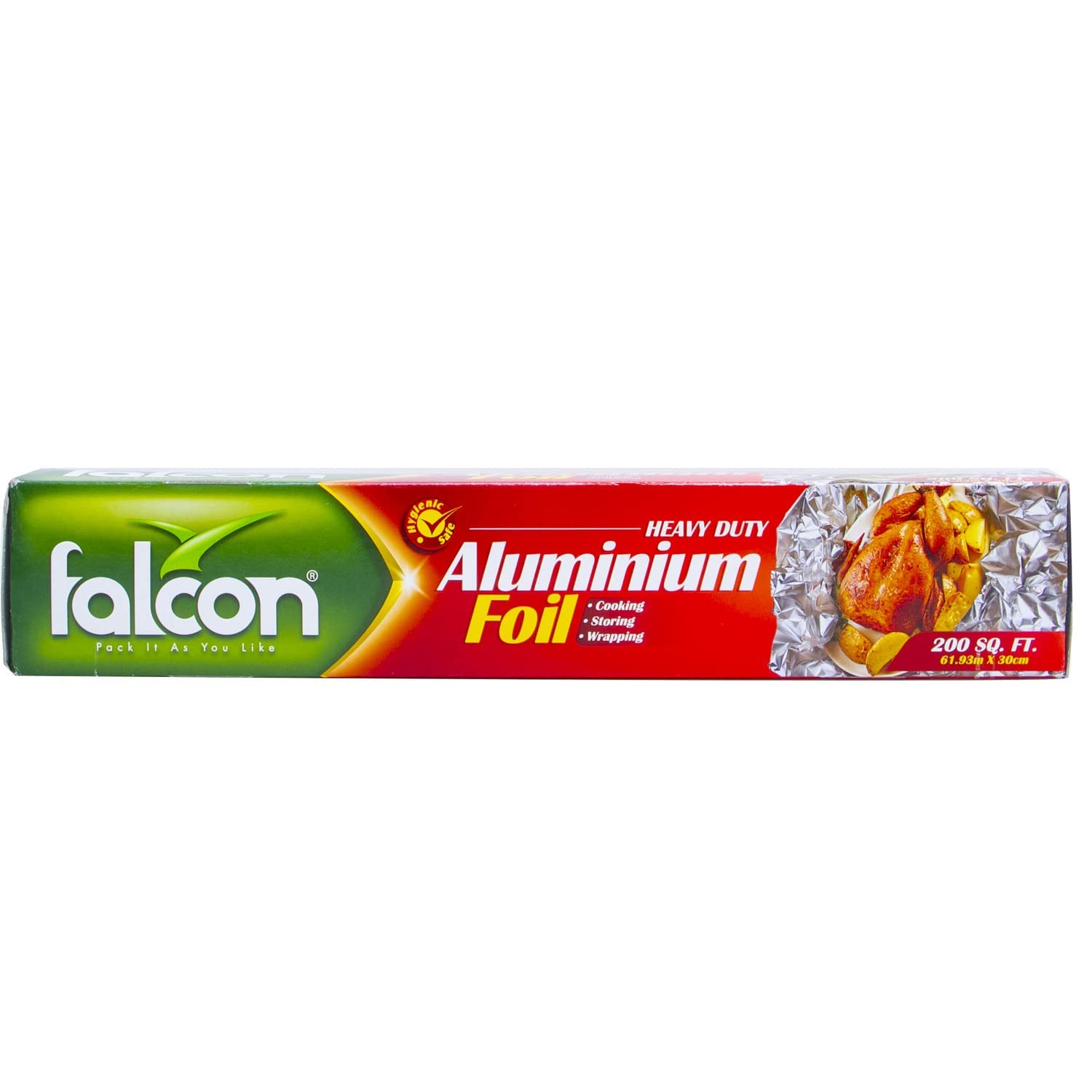 Falcon Heavy Duty Aluminium Foil Size 61.93m x 30cm 200 sq. ft 1pc