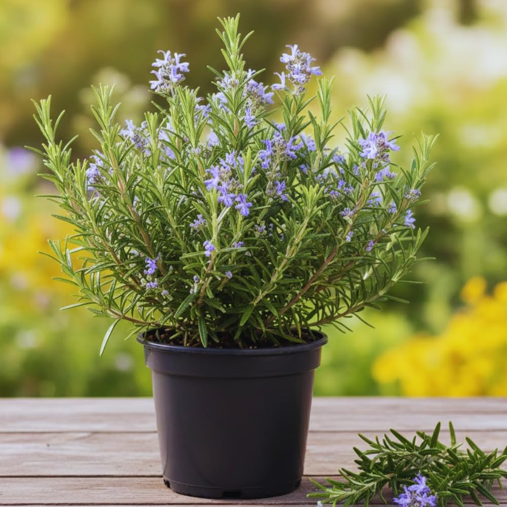 Amazon.com : 2 Rosemary Plants Live, 5 to 7 Inc Starter Plants