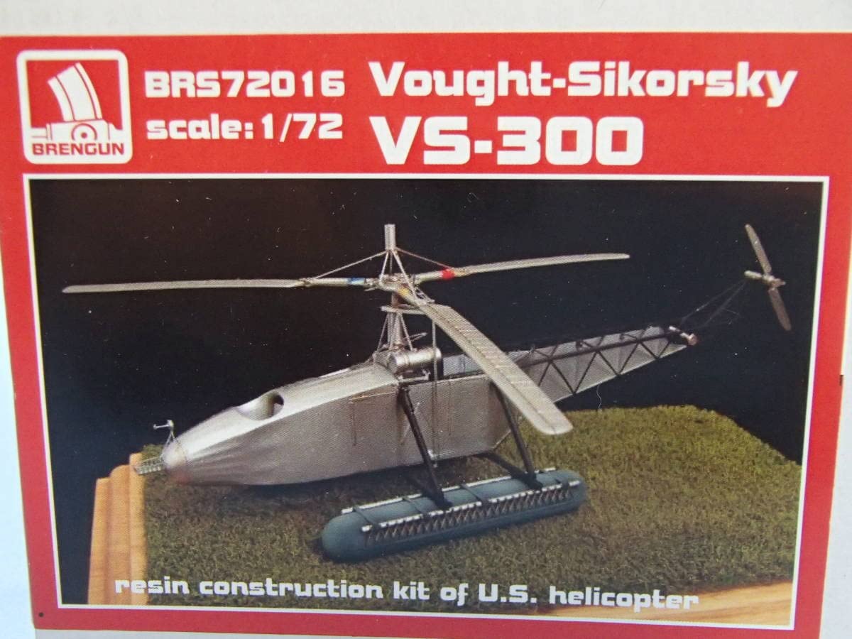 Amazon | ブレンガン 1/72 ヴォート シコルスキー VS-300 レジンキット