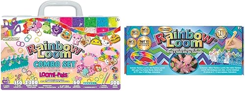Rainbow Loom Combo con dijes Loomi-Pals y el original R0001