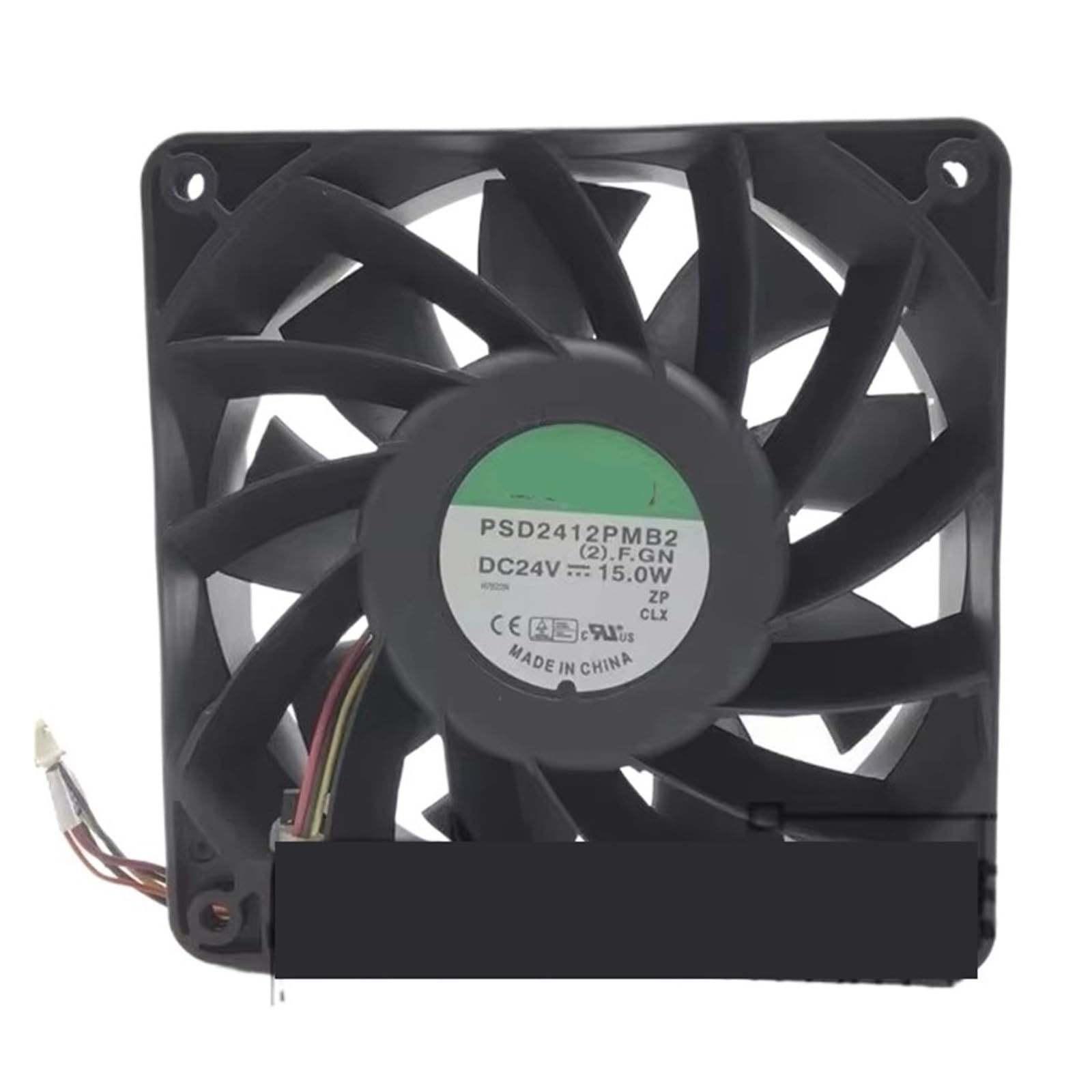 TPKMVGAP PSD2412PMB2 24V 15W 12CM 120 * 120 * 38MM cooling fan(2wire E1)