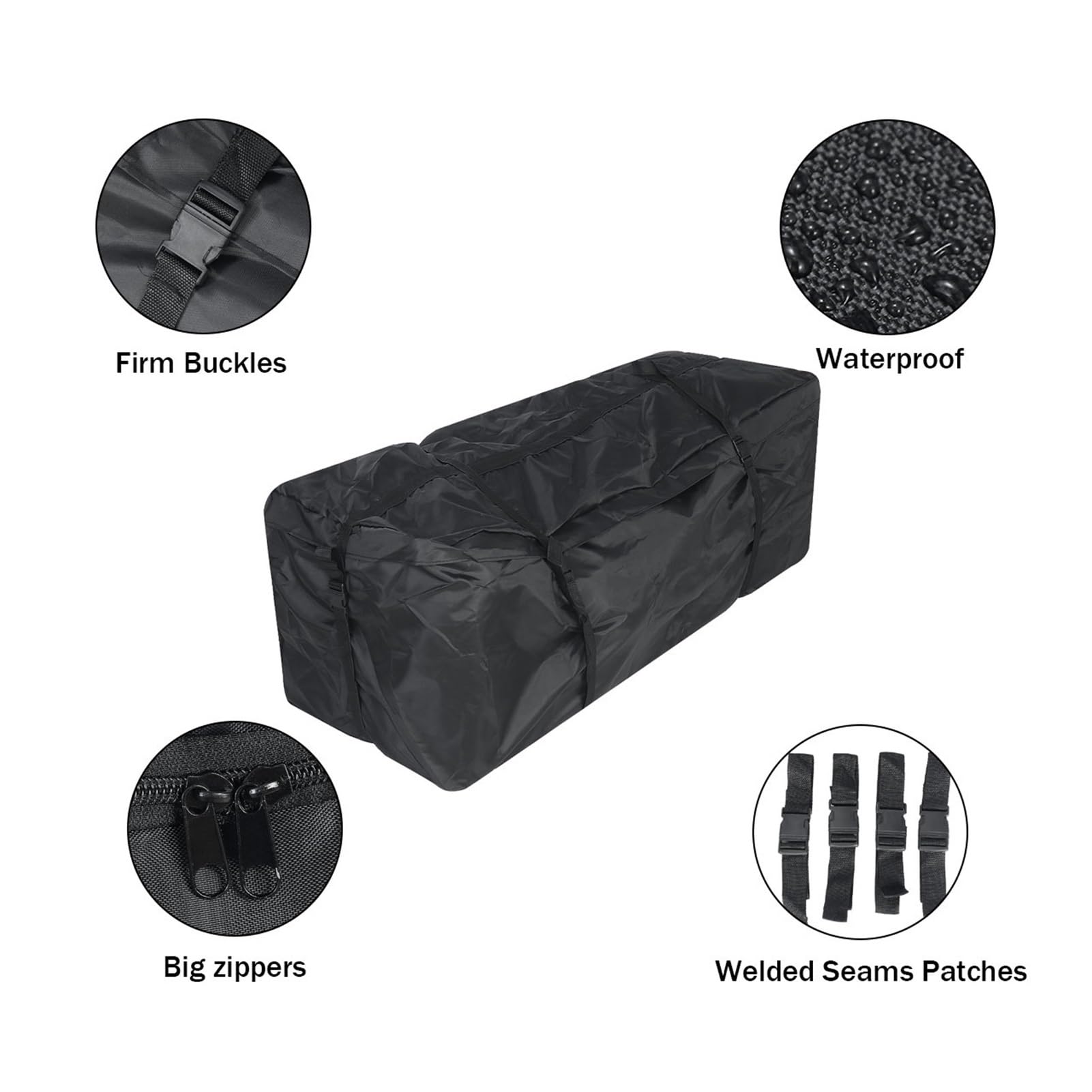 142x48x51cm Auto Dach Rack wasserdichte Auto Dach Top Tasche SUV Dach Fracht Top Box Gepäck träger Dach for Auto Camper Van Lagerung Tasche