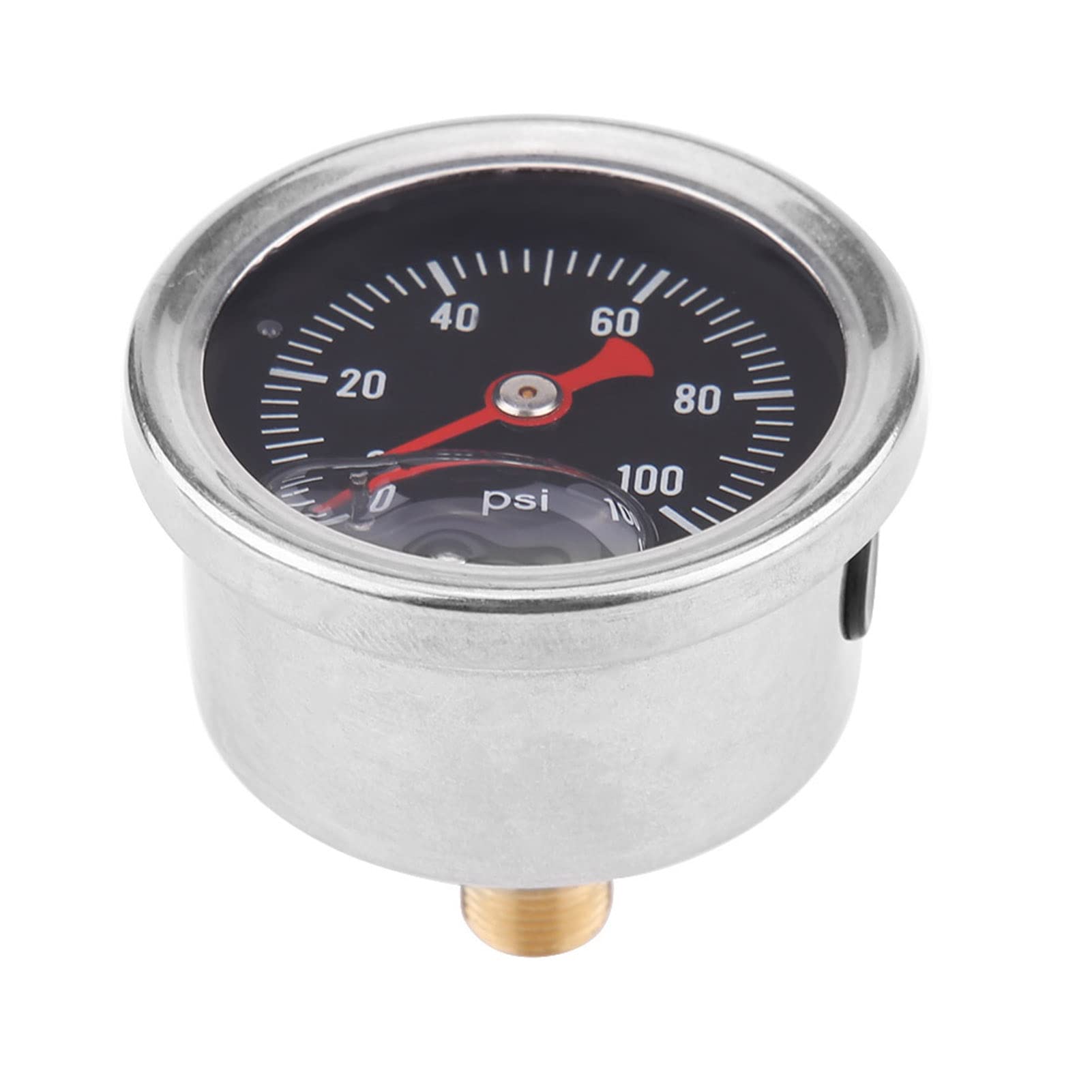 EVGATSAUTO Pompa del carburante Regolatore di pressione del carburante, kit regolatore di pressione del carburante regolabile universale Olio 0-100psi Calibro AN 6 Estremità di