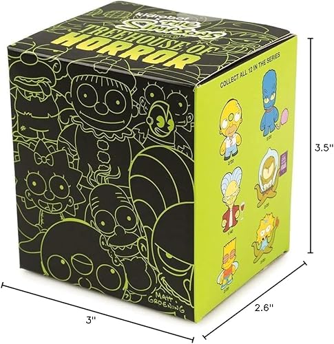 Miniatura 3 de Kidrobot Mini figura de acción de la serie de los Simpsons Tree House of Horrors