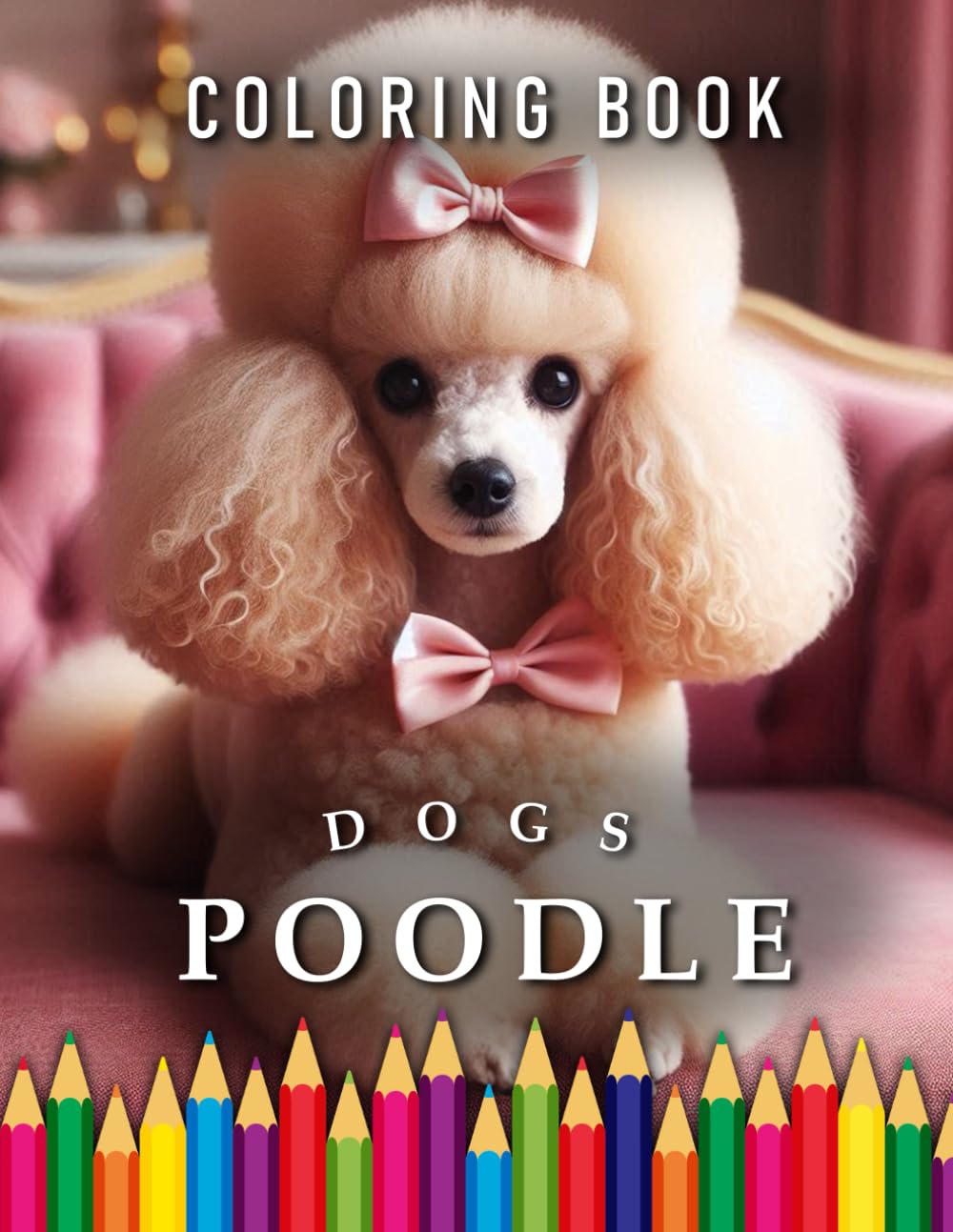Poodle | Coloring Book: For Adults & Children | The perfect Gift for Dog Lovers (Dogs | Coloring Books)