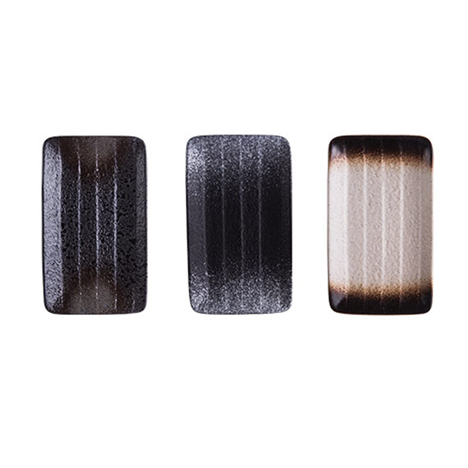 Assiettes à sushi céramique Hanghaijia avec design long en porcelaine pour buffet de fête