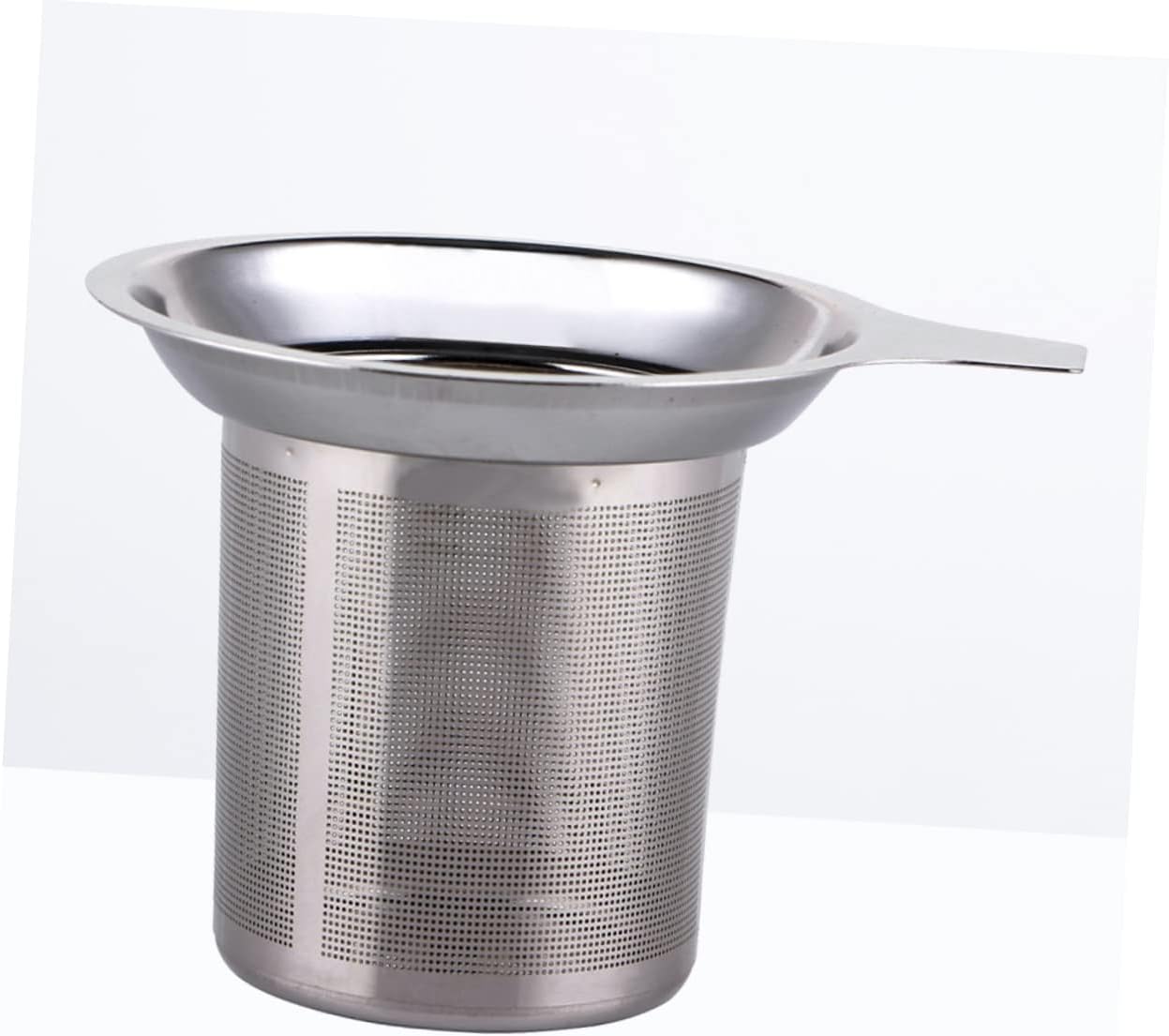 Stainless Steel Fine Mesh Tea Strainer Handle for Loose Leaf Tea and Coffee Brewing Easy to Clean Dishwasher Safe for Home and Kitchen Use