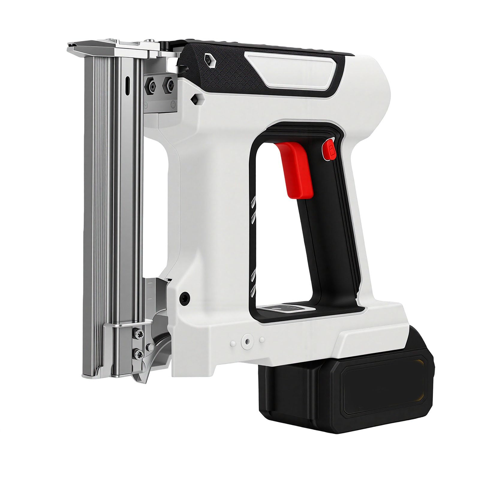 Zunate Clavadora Brad Inalámbrica 2 en 1, Grapadora Eléctrica con Batería de 2x4,0 Ah, Pistola de Clavos para Mejoras en el Hogar, Carpintería con Diseño Ergonómico