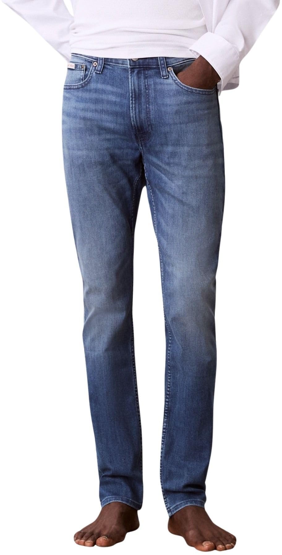 Calvin Klein Men's Skinny Embers Jean LV04RE784G Jeans, Blue (Embers), 34W / 32L