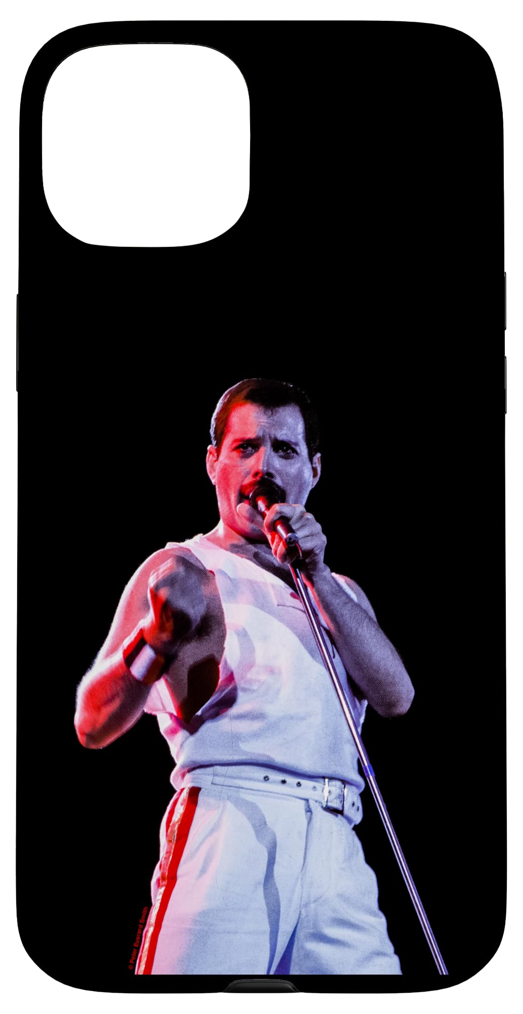 Queen Singer Freddie Mercury Live By Everard Smith Case for iPhone 15 Plus