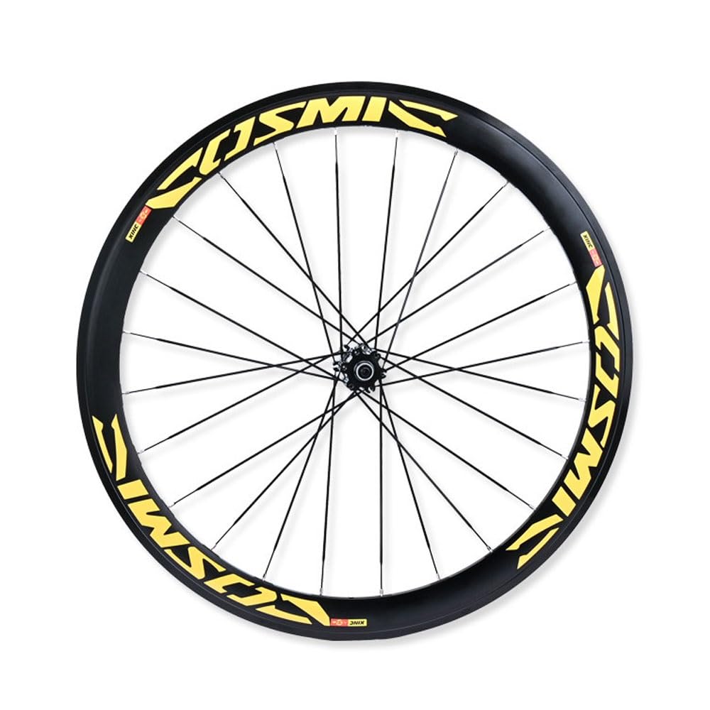Set Di Ruote Per Bici Da Strada 700C Cerchio In Lega Di Alluminio A Doppia Parete 50mm, Cricchetto 36/54T, Cuscinetto Sigillato, Cassetta 7-12velocità, Freno A Disco 100/135mm QR