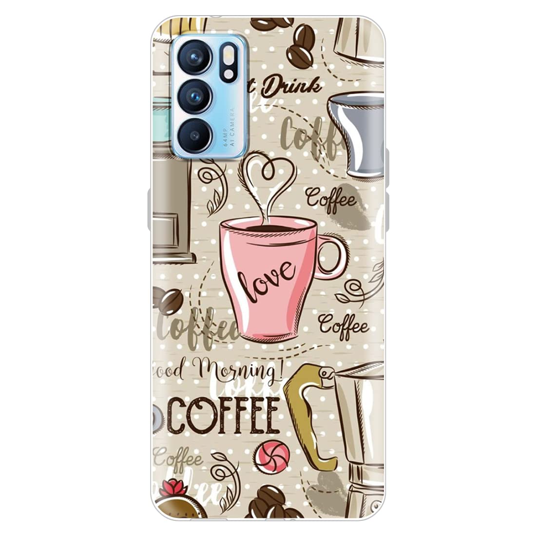 Fashionury Silicone Designer Printed Back Case Cover for Oppo Reno 6 5G-D022 (B09RMHZKMG) Amazon Price History, Amazon Price Tracker
