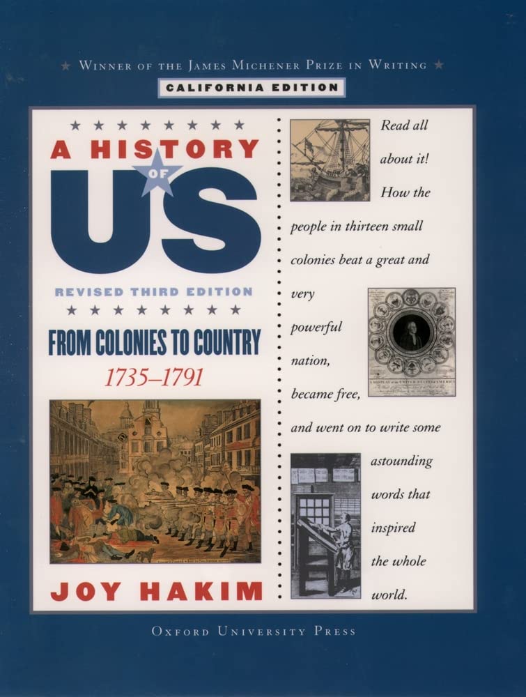 A History of US (A ^AHistory of US) 9780195182323 Hakim, Joy Books