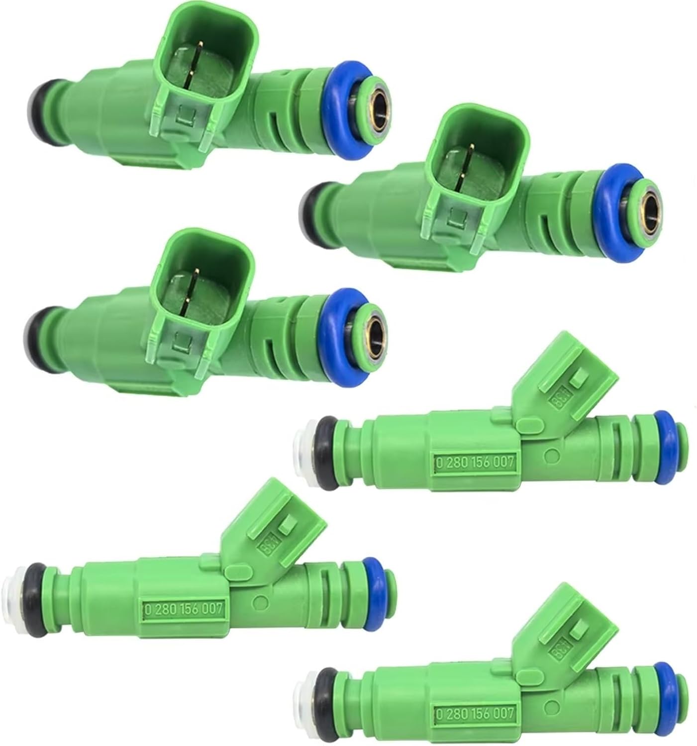 Injection Valve Petrol Compatible with Chrysler for Town for Country 2001 2002 2003 2004 2005 2006 2007 for Voyager 2001 2002 2003 Fuel Injectors 0280156007