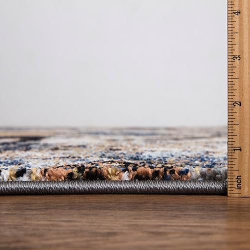 Miniatura 154 de Keen Home Design Alfombras de área - 9x12 sin desprendimiento, alfombras abstractas para cocina, sala de estar, dormitorio, comedor, entrada -