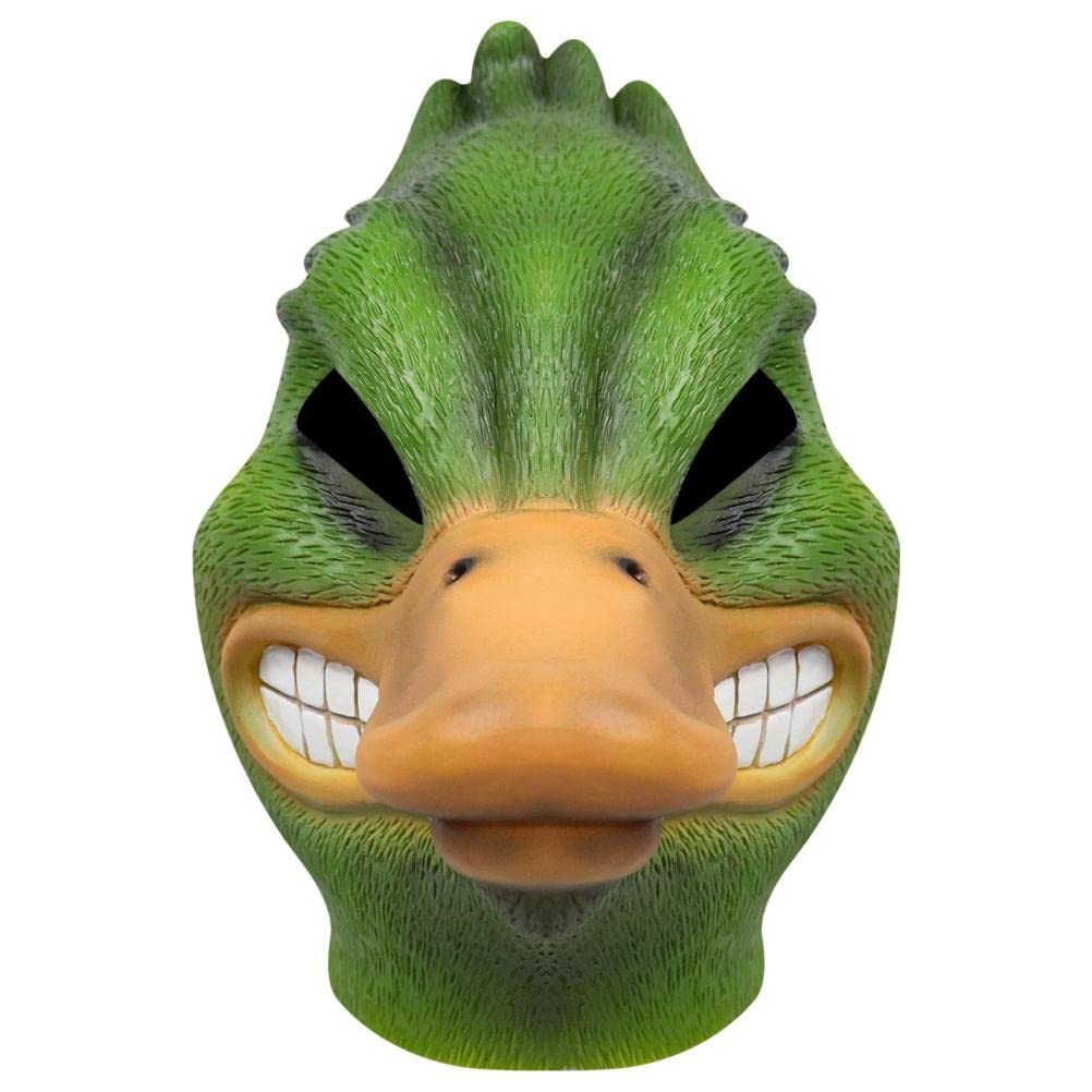 Halloween Angry Duck Head Mask, Latex Animal Mask, Funny Cartoon Full Head Duck Mask, Halloween Costume Party Props