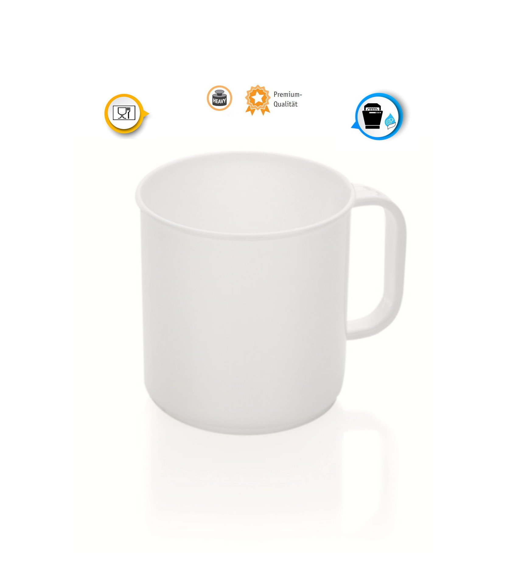 SWEEJAR Tasses à Café Empilables en Céramique - Lot de 4 Tasses Expresso 110 ml Avec Soucoupes