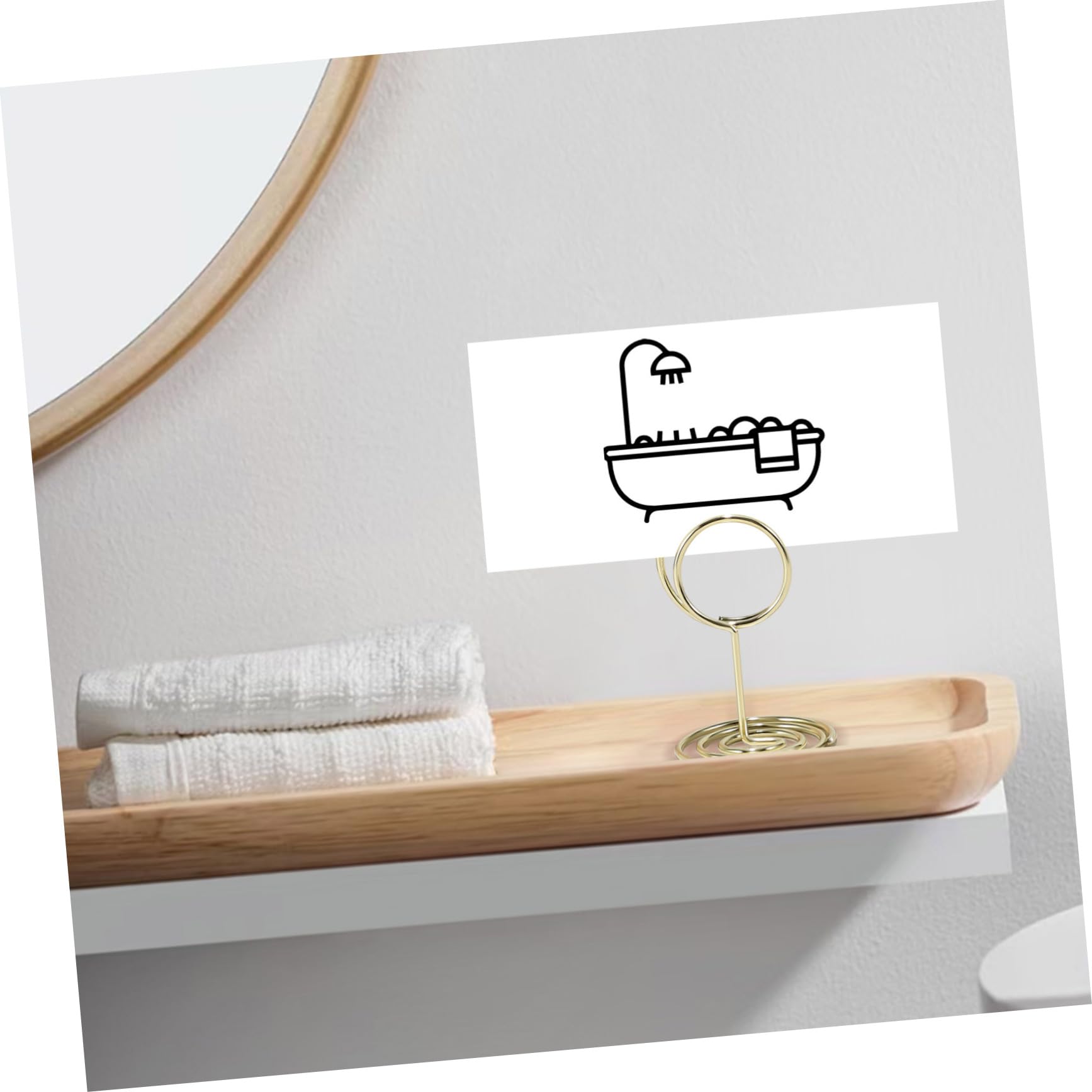 TOPBATHY 5 Series Número De Mesa De Comedor Estante Números Poseedor Bodas Soporte Para Menú De Mesa Titulares De Tarjetas De Mesa De Lugar De Cena Alambre De Acero Al Carbono 30 Piezas X 5