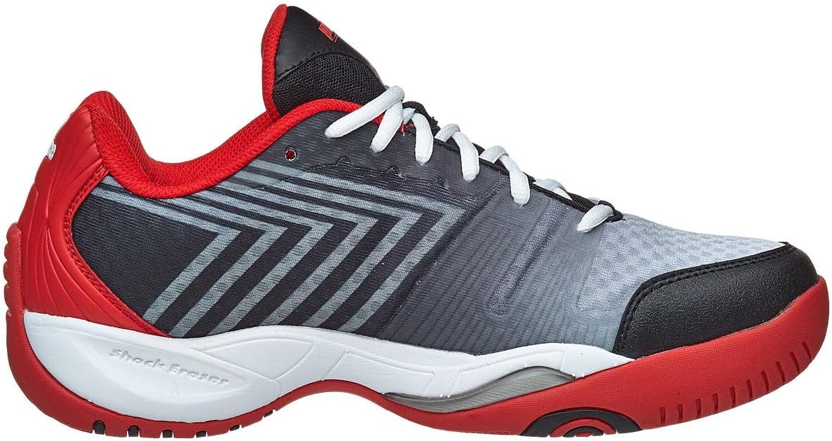 Prince T22 Lite Black/White/Red Men's Shoes - Image 3