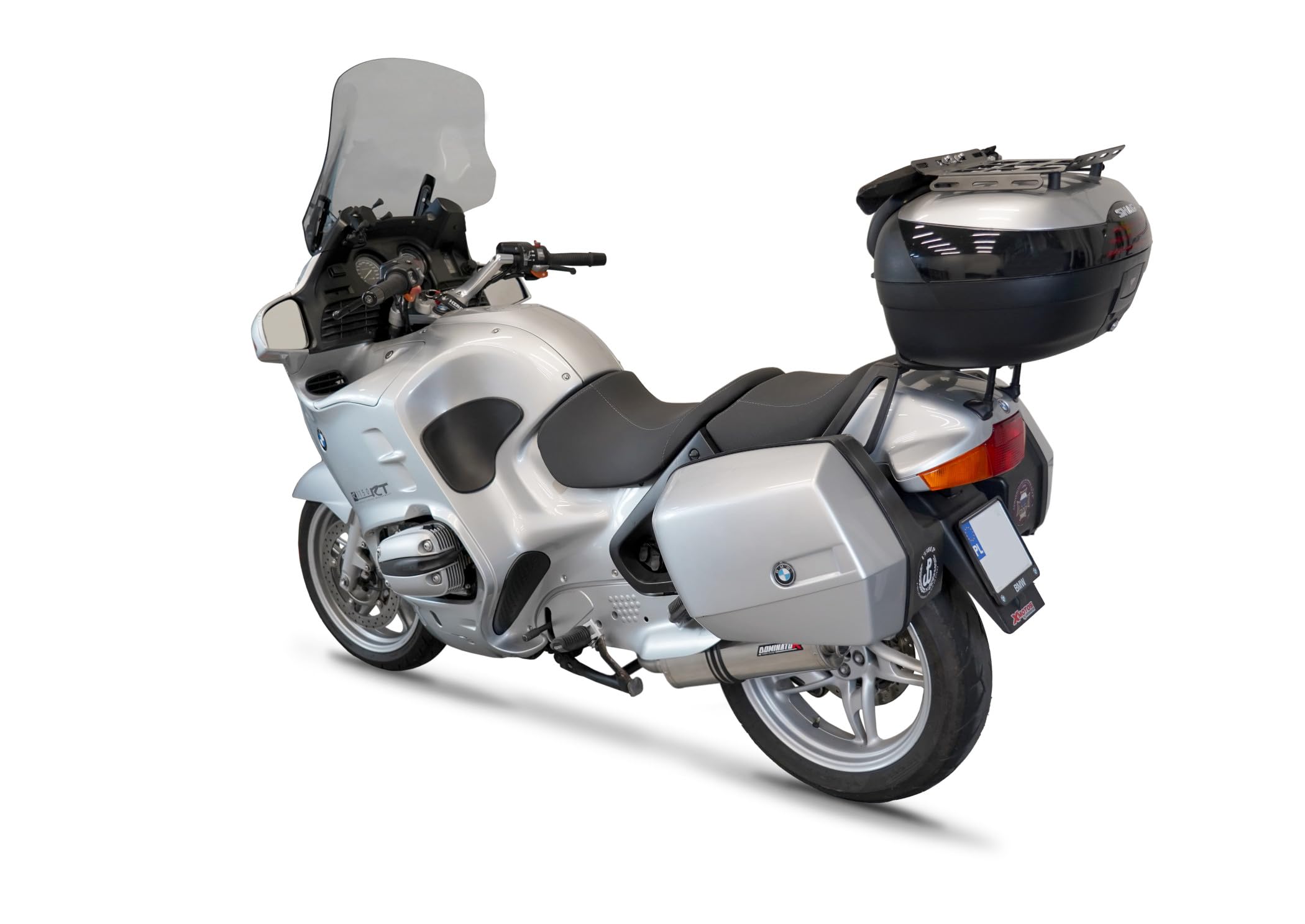 R 1100 RS Marmitta racing OVAL Dominator Exhaust Terminale di Scarico Silenziatore