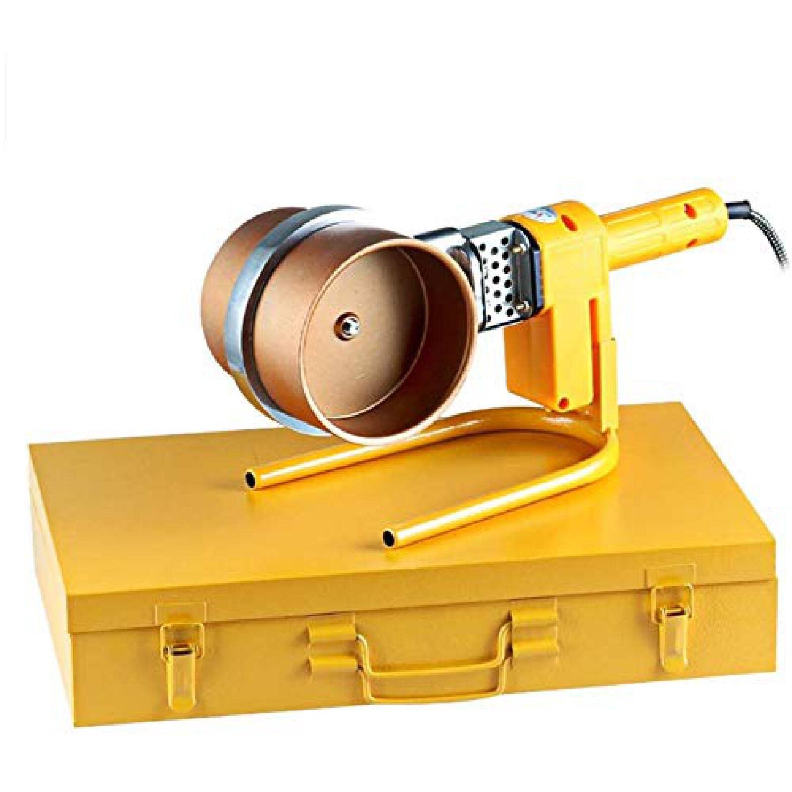 Soldador por Fusión De Tuberías, Máquina De Soldadura De Tuberías De Agua, Máquina De Soldadura De Plástico Termofusible para Soldar Tubos De Cobre 75-110 Ppr/PE/PP,
