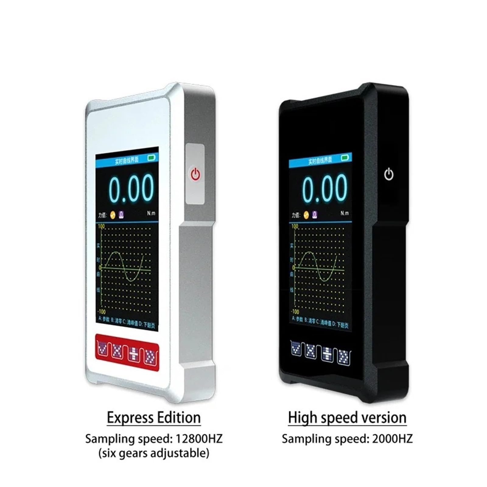 Dinamómetros, Instrumentos portátiles Indicador de celda carga Chasis físico automático Dinamómetro Sensor fuerza(DS920-B)