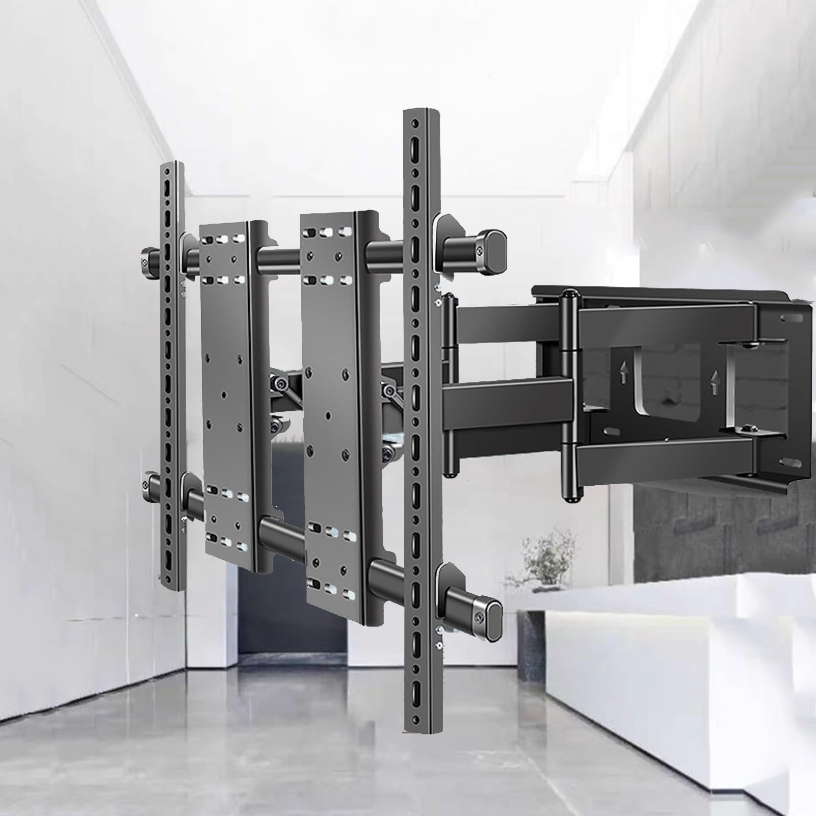 Support mural TV 70-120 pouces inclinable et orientable grand écran VESA 1000x600