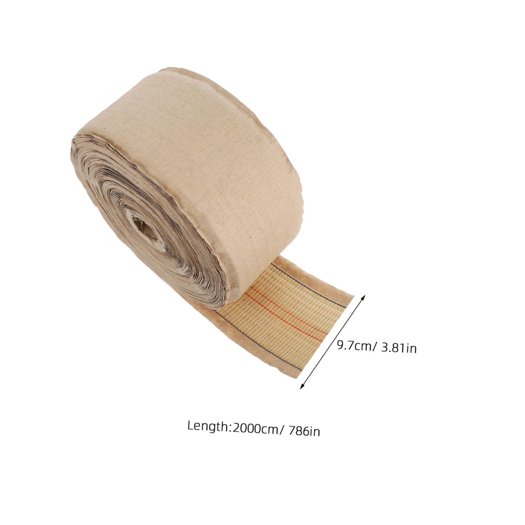 Mikikit Carpet Seam Connector Tape Carpet Seam Heat Adhesive Tape Heat-Activated Bonding for Seamless Installati
