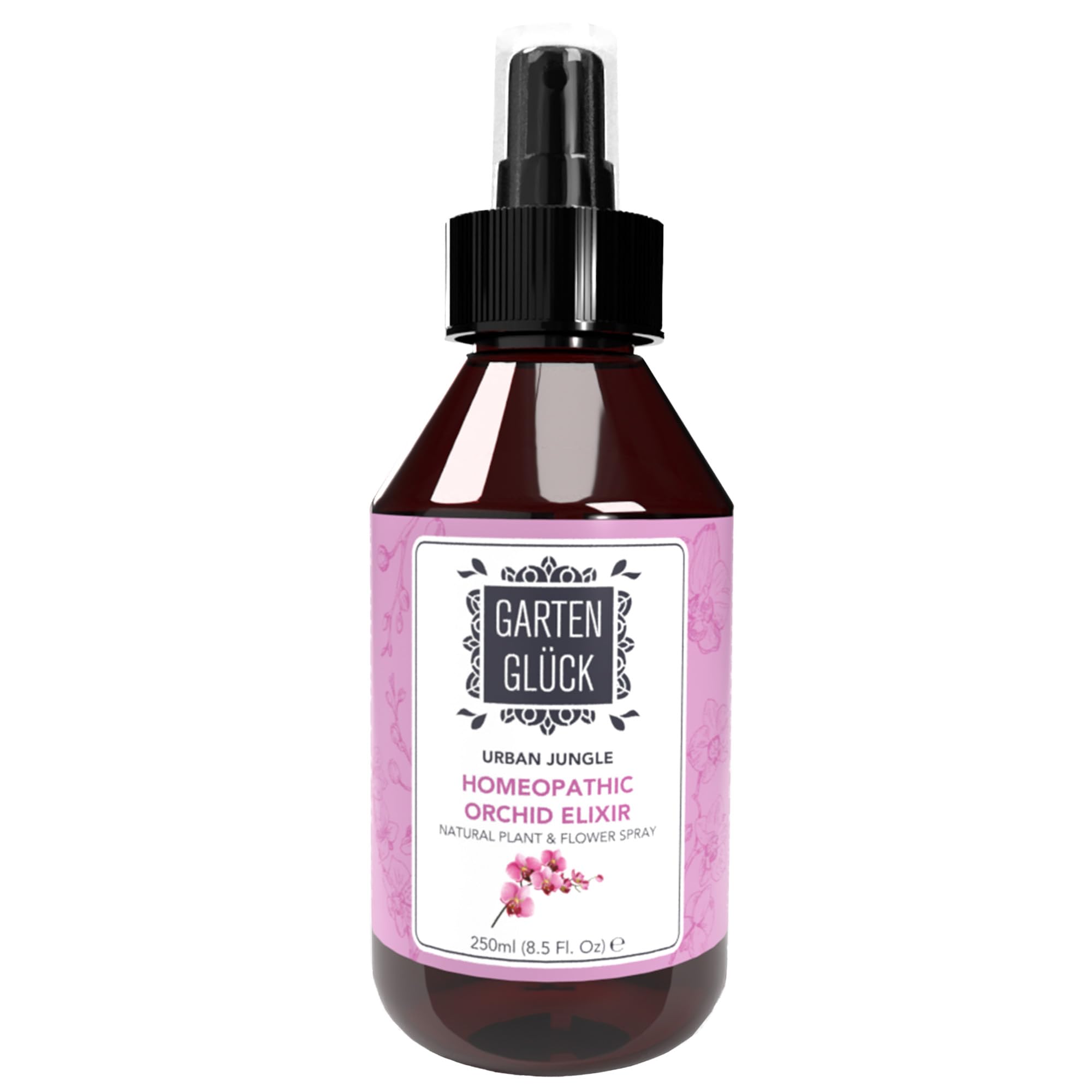 Engrais Orchidee Spray - 250ml - Prêt à l'Emploi - Riche en Minéraux et Huiles Essentielles - Enrichit le Terreau - Engrais Orchidées Liquide - Offre une Croissance & Floraison Optimale