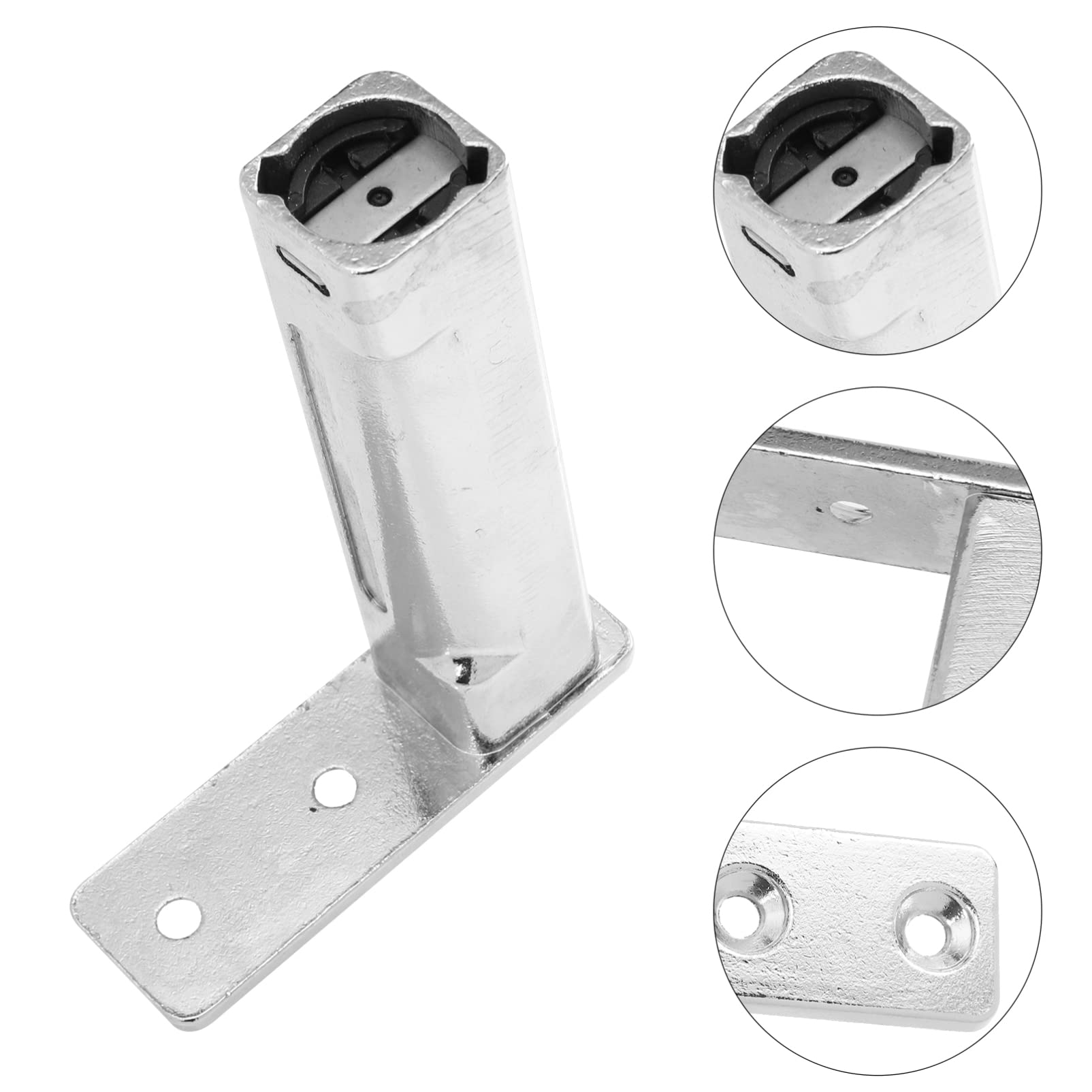 Verdeckte Scharniere mit Soft-Close-Funktion, Schranktürscharniere mit Soft-Close-Funktion, 2 Stück Kühlschranktürscharniere, Türscharniere, Kühlschrank-Drehscharniere, Zubehör, Kühlschrankscharniere,
