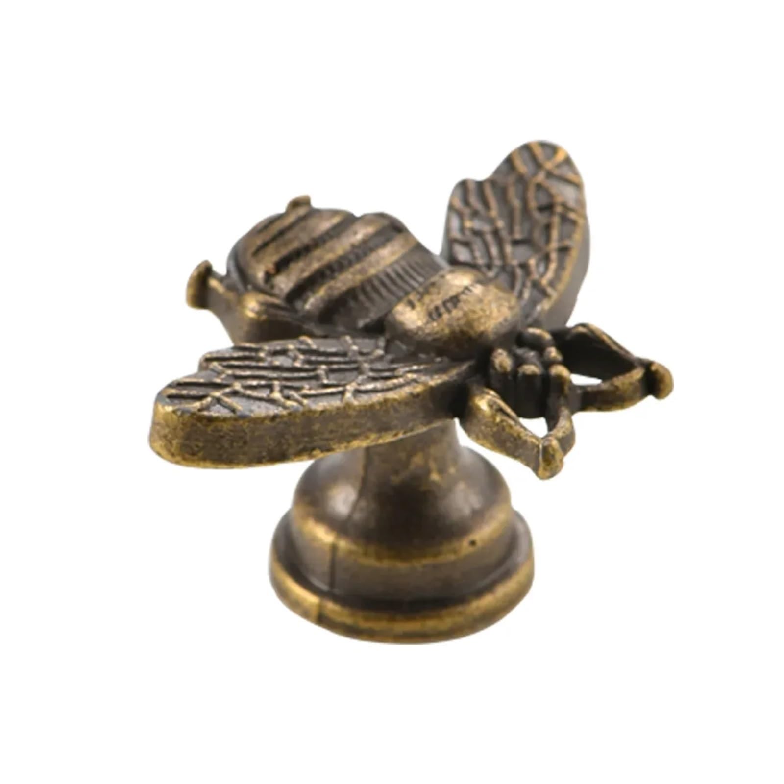 HUWOYG 7Pcs Zinc Alloy Bee Handle for Cupboards