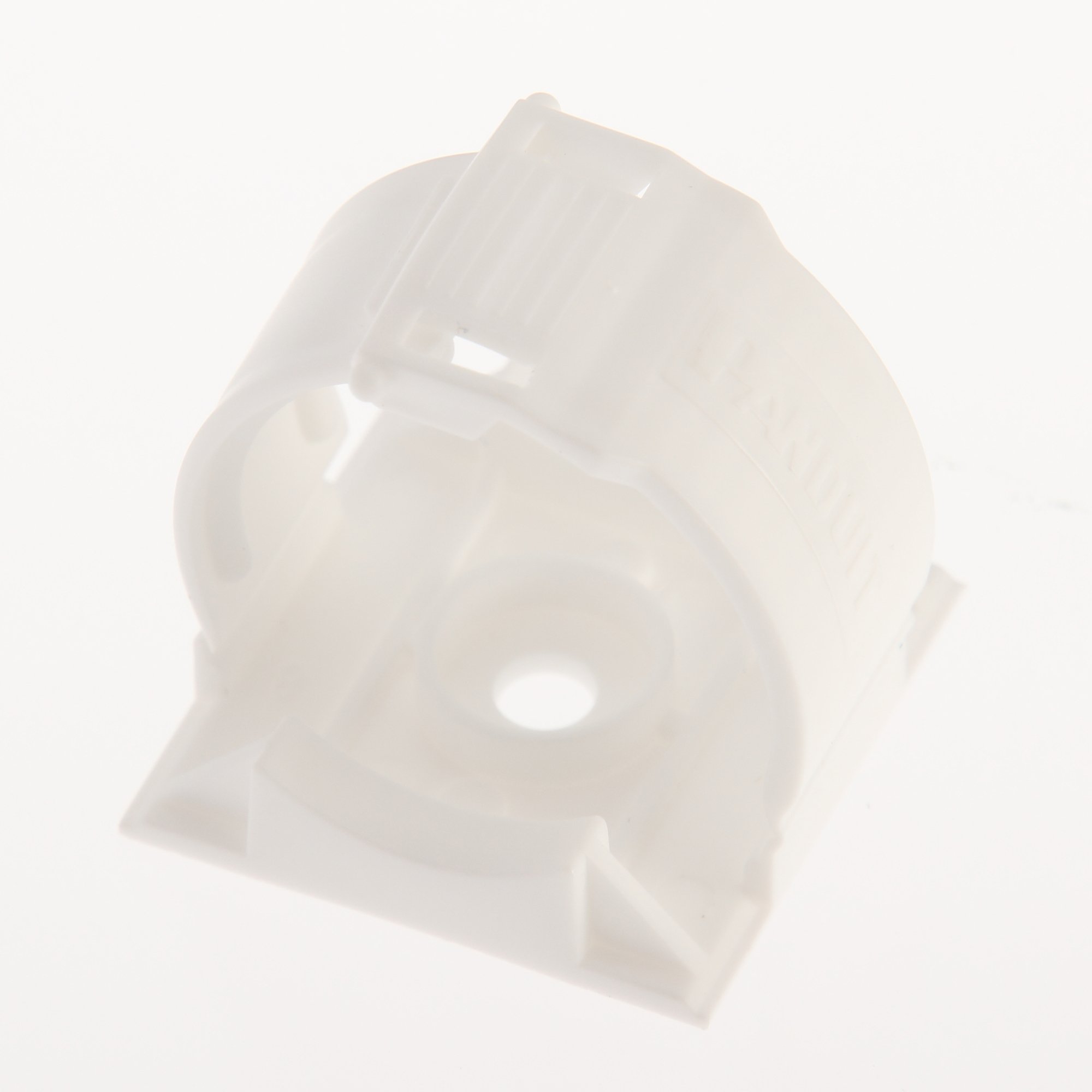 Panduit ARC.68-S6-Q Clincher Adjustable Releasable Clamp, Polypropylene, #6 Screw Mounting Method, White, 0.19 - 0.69