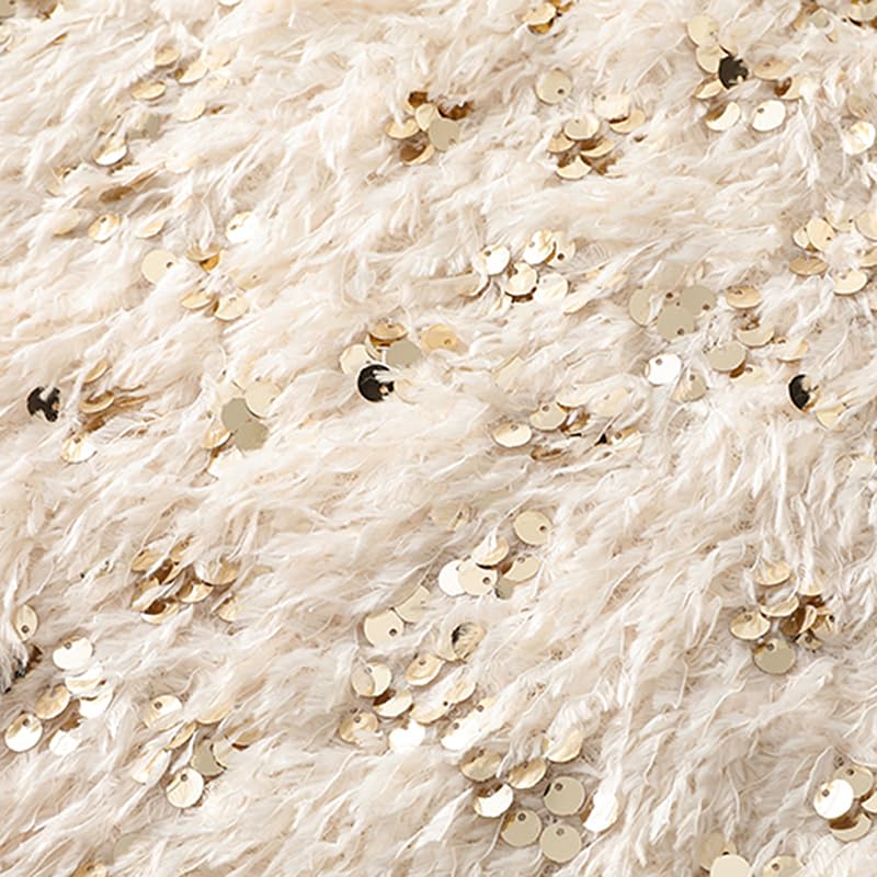 Gonna da Donna con Paillettes Gonne Lunghe Gonna con Paillettes a Vita Alta da Donna Gonne da Festa a Trapezio Vintage