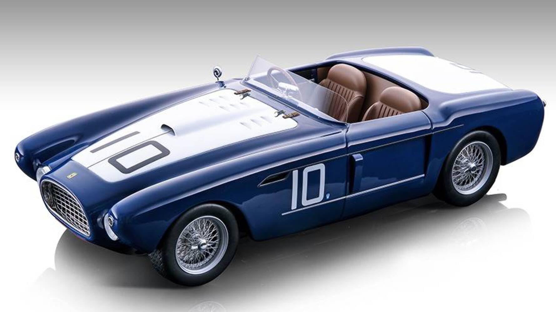 Tecnomodel MODELLINO IN SCALA COMPATIBILE CON FERRARI 340 MEXICO SPYDER N.10 2nd PEBBLE BEACH 1953 BILL SPEAR 1:18 TMD18212B