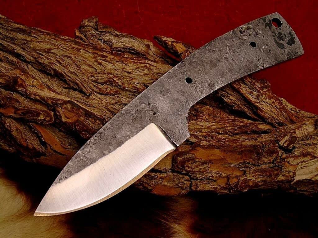 jagdNicker(CarbonStahl 1095 Messerbau Rohling Klinge nicker 784EA