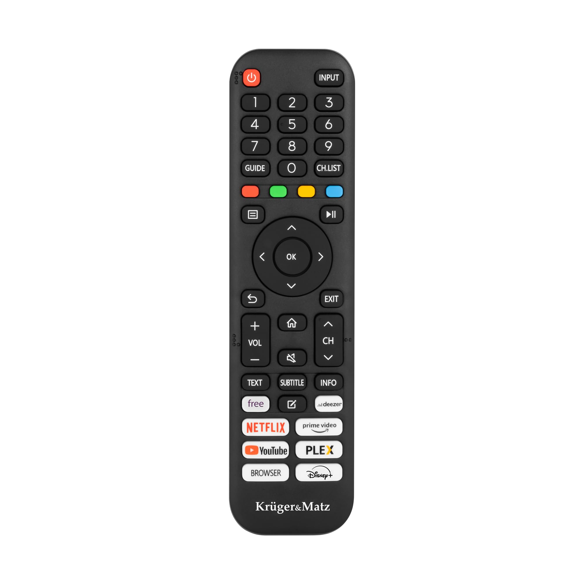Kruger&Matz Telewizor 32" HD SmartTV Vidaa Dolby Digital DVB-T2/S2 H.265 Hevc