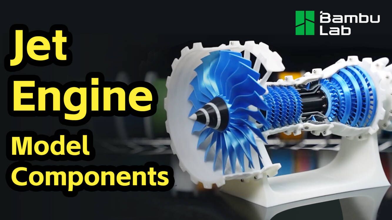 Amazon.com: Original Bamboo lab Makerworld MH006 Jet Engine