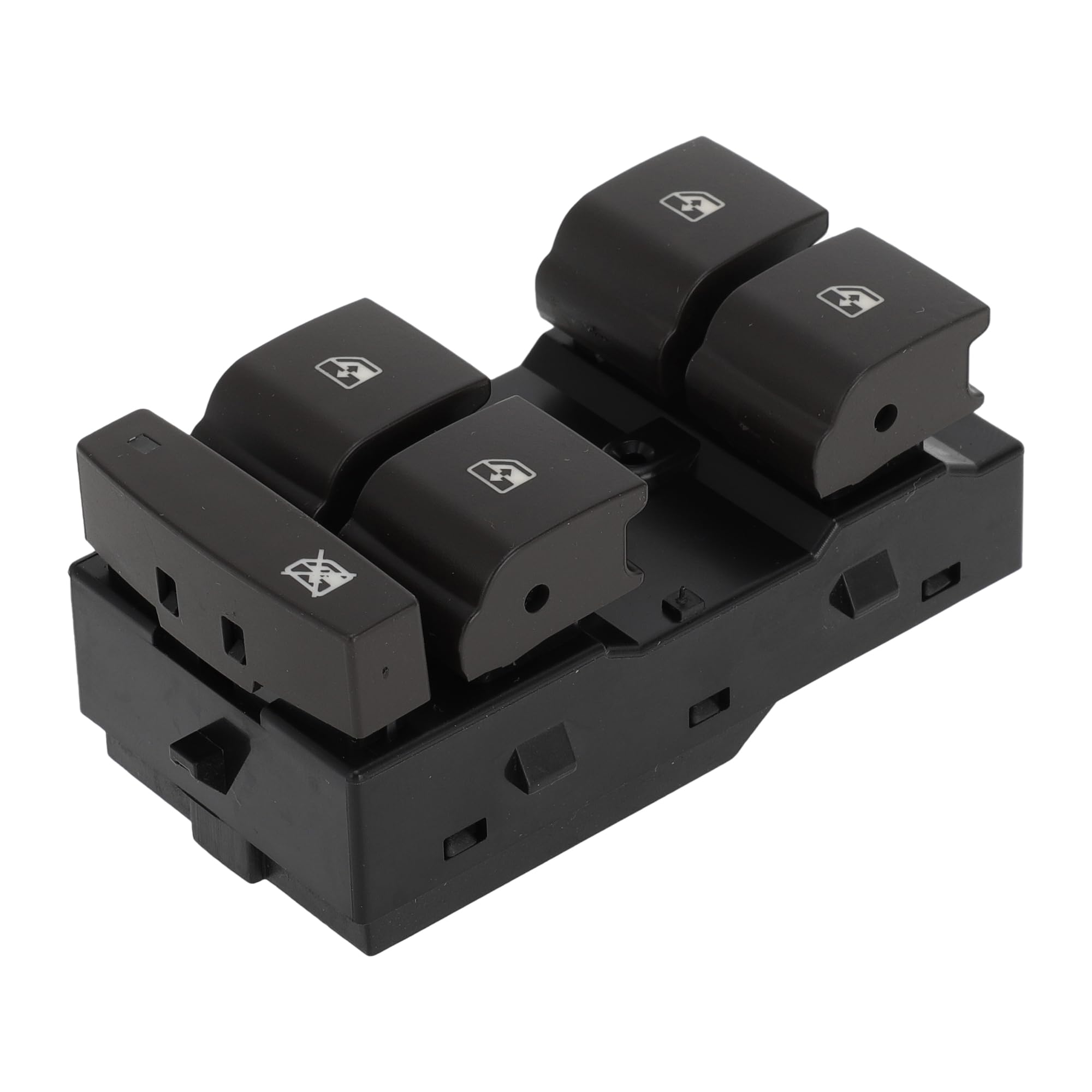 A ABSOPRO Power Window Switch for Buick Encore Verano No.13305374 Window Control Switch ABS Black Front Left Right Side