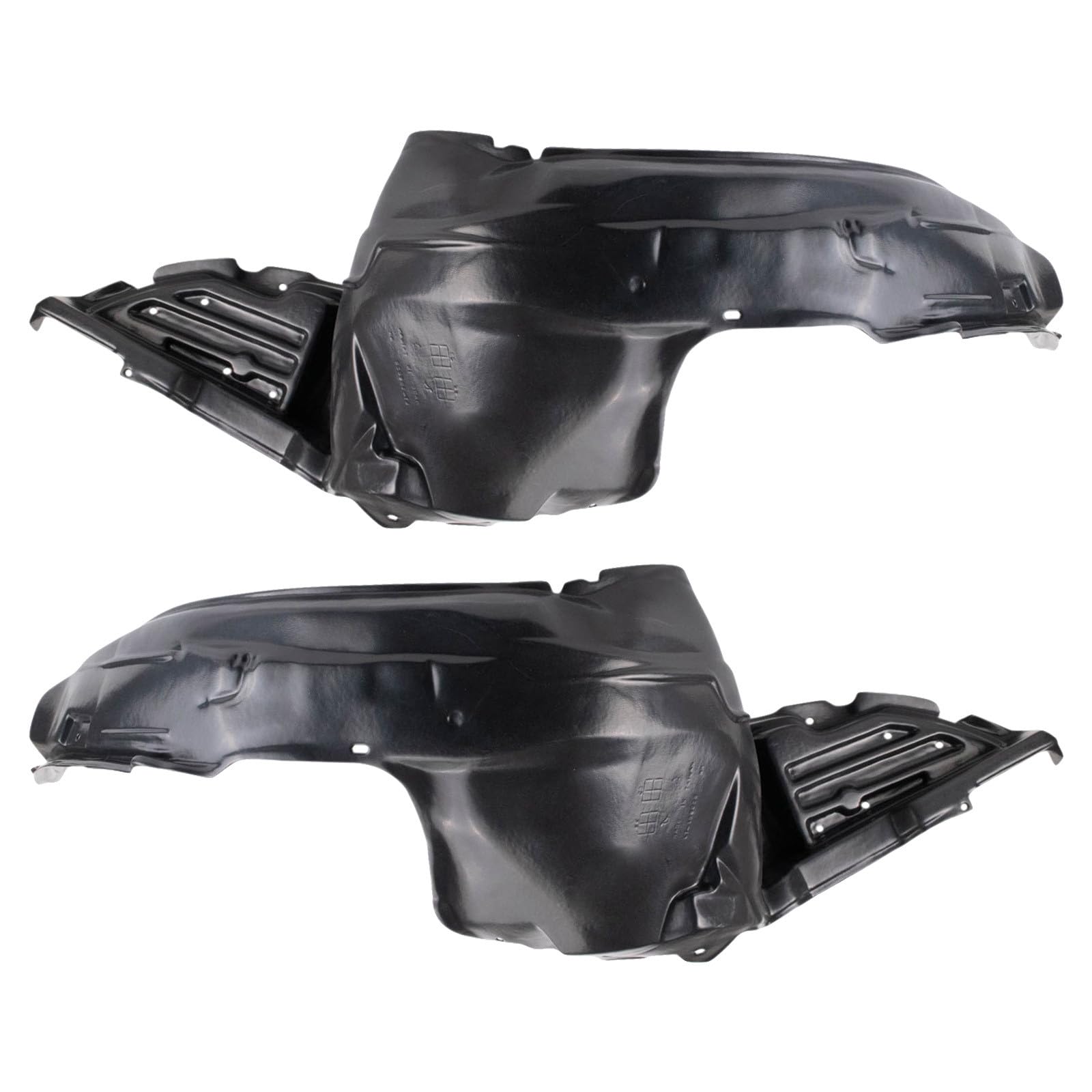 TRQ Front Inner Fender Liner Set | For 2005-2009 Subaru Outback SU1250102 SU1251102